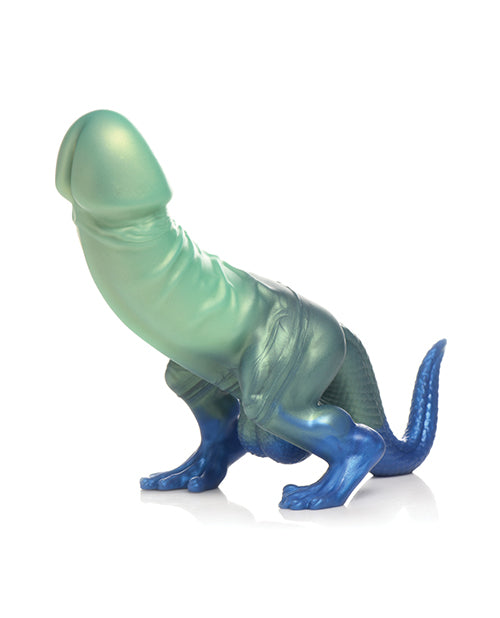 Dildo realista de criatura | Dildo de silicona con ventosa de dinosaurio jurásico