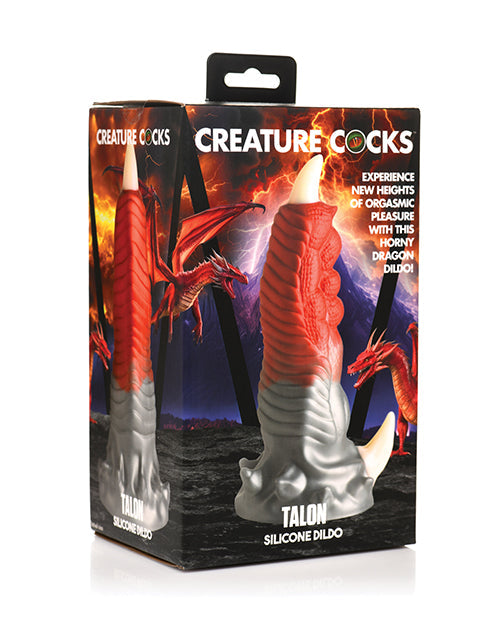 Grand gode queue de créature | Gros gode en silicone Talon | Gode ventouse