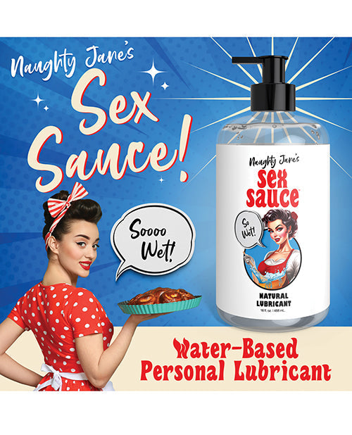 Lubrifiant Naturel Naughty Jane's Sex Sauce - 473 ml