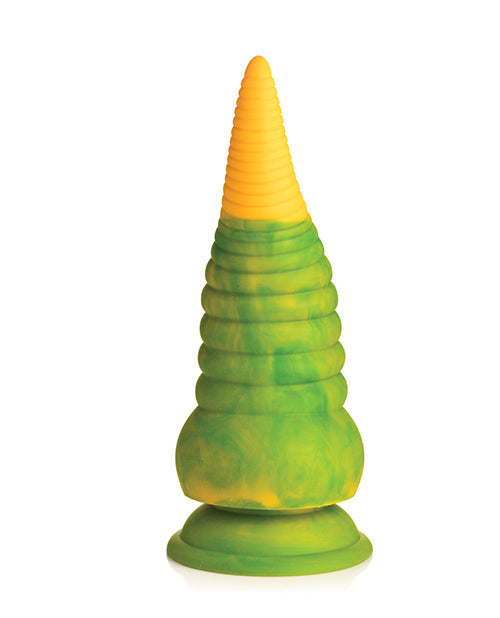 Creature Cocks Monstropus 2.0 Dildo de silicona con tentáculo vibrador - Amarillo/Verde