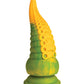 Creature Cocks Monstropus 2.0 Dildo de silicona con tentáculo vibrador - Amarillo/Verde