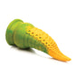 Creature Cocks Monstropus 2.0 Dildo de silicona con tentáculo vibrador - Amarillo/Verde