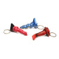 Trousseau de Clés en Silicone Créature Queue de Chien d'Enfer, Lord Kraken et Roi Cobra - Lot de 3 Couleurs Multiples
