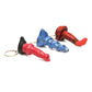 Trousseau de Clés en Silicone Créature Queue de Chien d'Enfer, Lord Kraken et Roi Cobra - Lot de 3 Couleurs Multiples