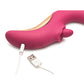 Vibromasseur de léchage et de poussée Lickgasm Tease & Please - Rose