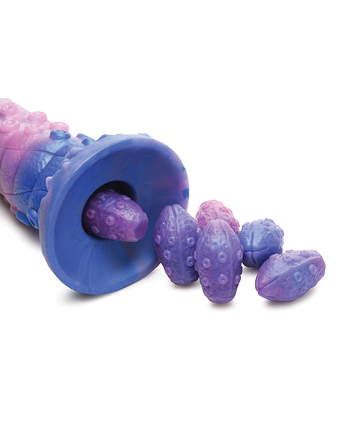 Gode créature réaliste | Gros gode en silicone Queen avec œufs | Gode à ventouse