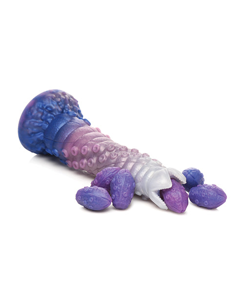 Gode créature réaliste | Gros gode en silicone Queen avec œufs | Gode à ventouse