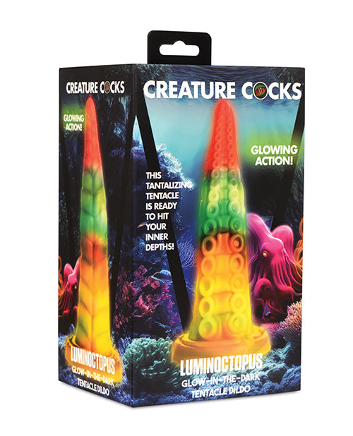 Dildo de tentáculos que brillan en la oscuridad Luminoctopus de Creature Cocks