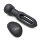 Inmi Bum Flick Flicking & Vibrating Silicone Butt Plug avec télécommande - Noir