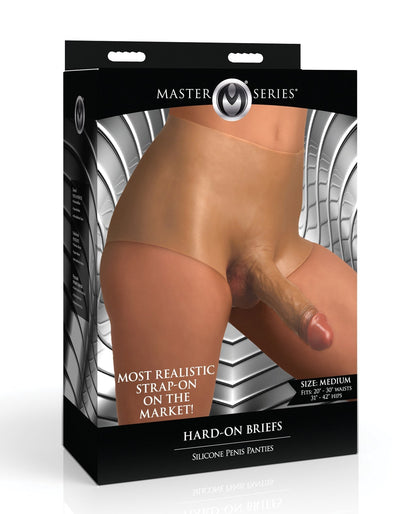 Braguitas para pene Master Series - Mediana, Color Tan