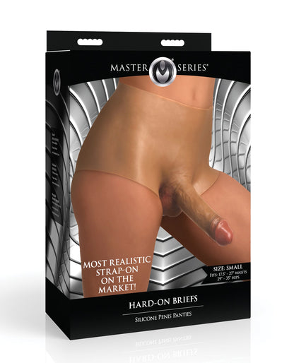Bragas para pene Master Series - Pequeñas, Color Canela