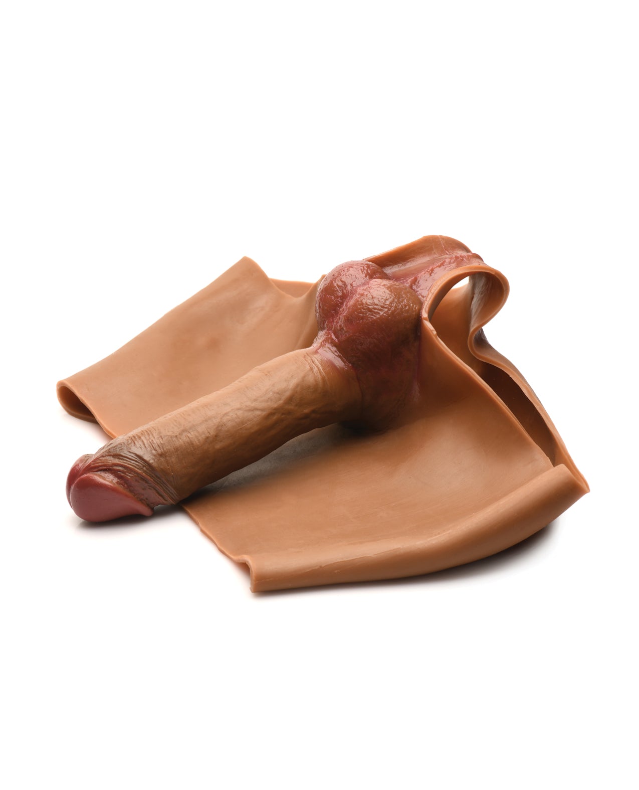 Bragas para pene Master Series - Pequeñas, Color Canela