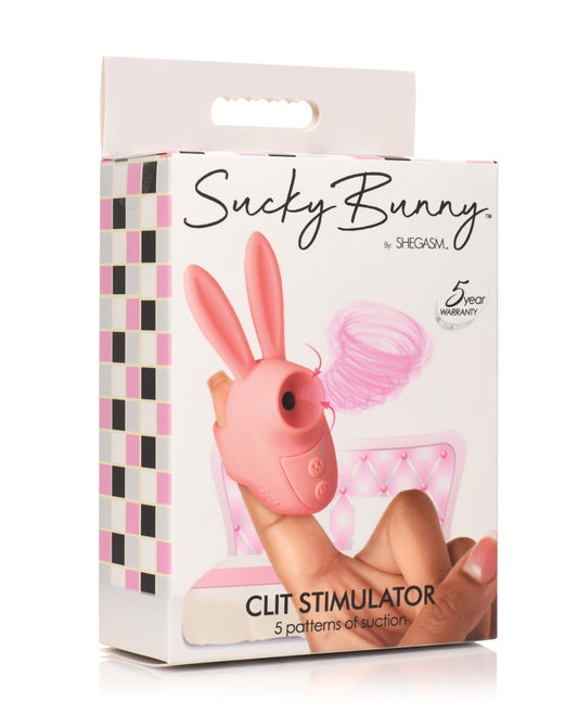 Clitoris Stimulateur Shegasm Sucky Bunny - Rose