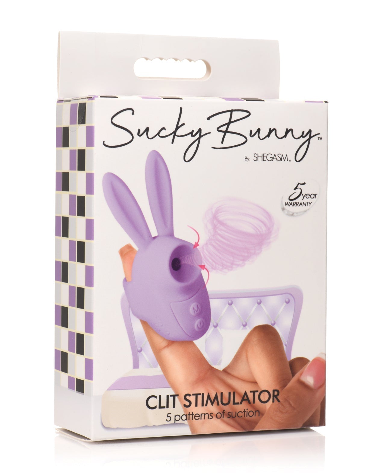 Stimulateur Clitoridien Shegasm Sucky Bunny - Violet