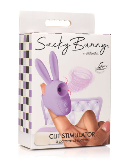 Stimulateur Clitoridien Shegasm Sucky Bunny - Violet