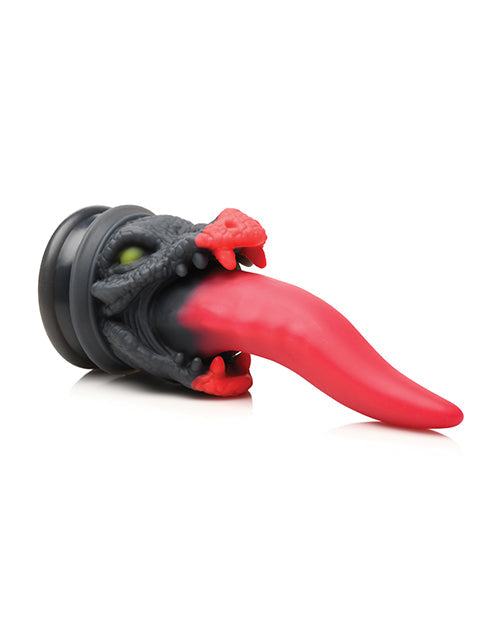 Dildo realista con forma de pene de criatura | Dildo grande de silicona de dragón | Dildo con ventosa