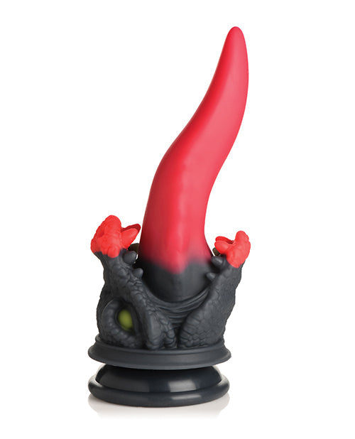 Dildo realista con forma de pene de criatura | Dildo grande de silicona de dragón | Dildo con ventosa