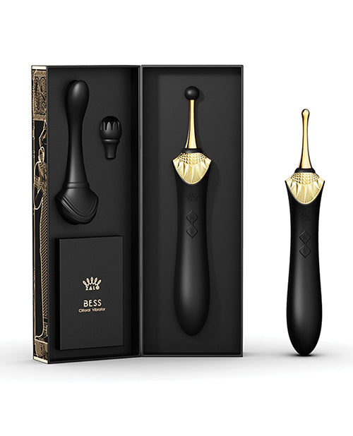 ZALO Bess Vibrador de Clítoris - Negro Obsidiana