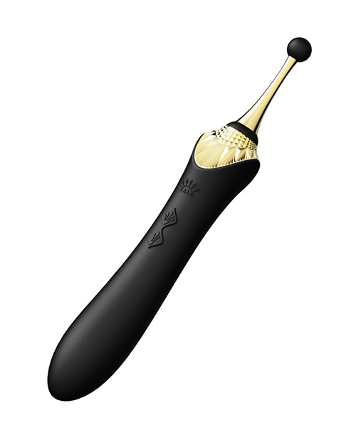 ZALO Bess Vibrador de Clítoris - Negro Obsidiana