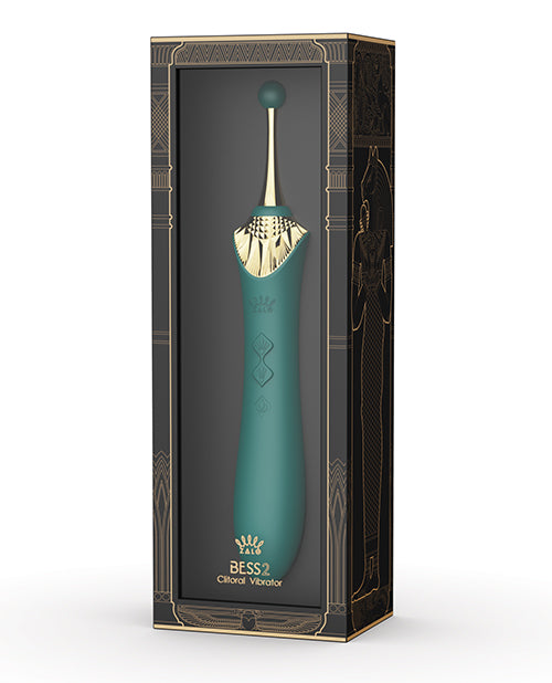 Vibrador de Clítoris ZALO Bess 2.0 - Verde Turquesa