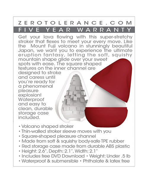 Zéro tolérance Fuji Stroker - Blanc
