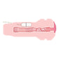 Zero Tolerance Shell Shock Masturbador Vibrador Recargable - Negro/Carne