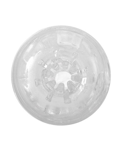 Zéro tolérance Swirl Stroker - Transparent/Bleu