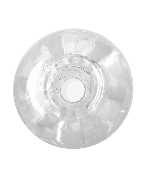 Masturbateur torsion zéro tolérance – Transparent/Orange