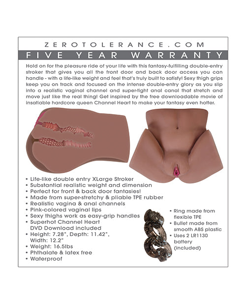 Descarga de la película Zero Tolerance Channel Heart con Realistic Body Stroker