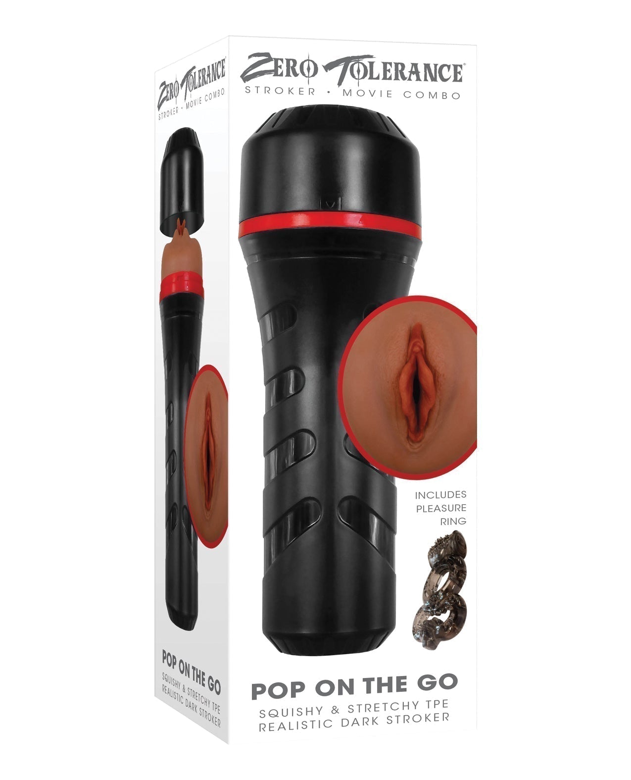 Zero Tolerance Pop On the Go Stroker - Oscuro