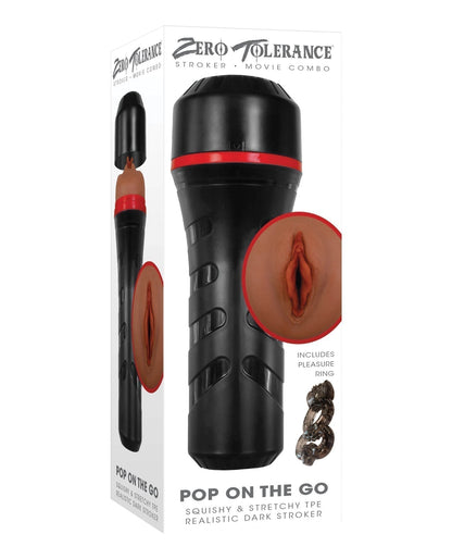 Zero Tolerance Pop On the Go Stroker - Oscuro