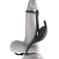 Vibromasseur Pénien et Testiculaire Zero Tolerance Saddle Up - Noir