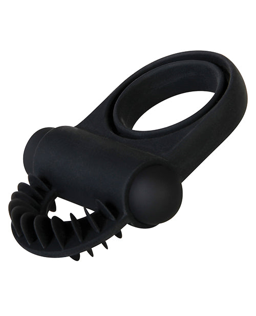 Bague de pénis Zero Tolerance Bell Ringer - Noir