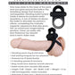 Bague de pénis Zero Tolerance Bell Ringer - Noir