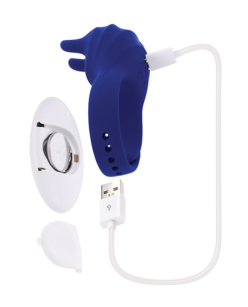 Anneau ajustable amusant Zero Tolerance - Bleu