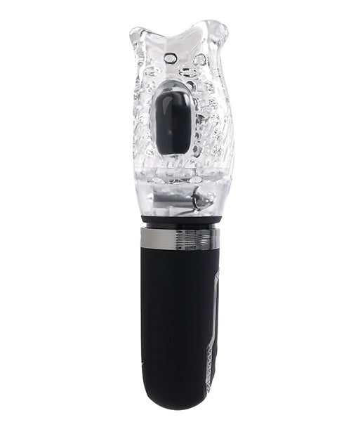 Zero Tolerance Thrill Ride Stroker Recargable - Negro/Transparente