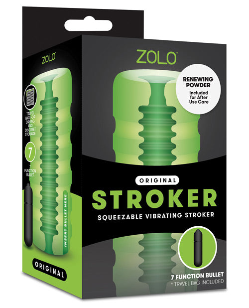 ZOLO Jouet vibrant masturbateur compressible original