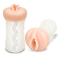 ZOLO Perfect Girlfriend Stroker Transparente de Doble Densidad