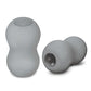 ZOLO Mini Doble Burbuja Masturbador - Gris