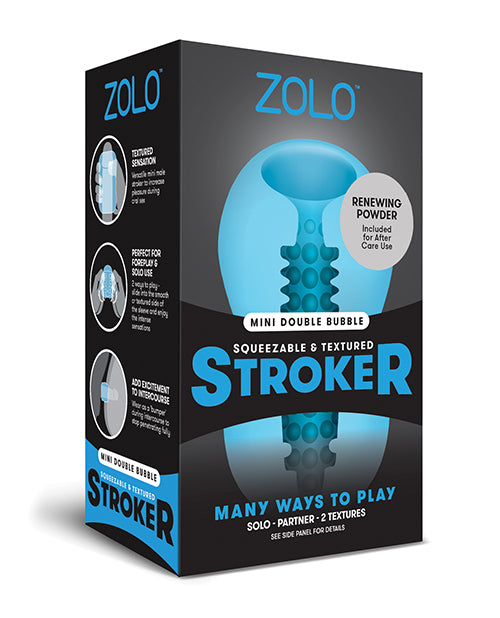 ZOLO Mini Double Bubble Stroker - Bleu