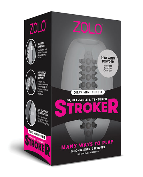 ZOLO Mini Bubble Stroker - Gris