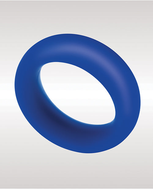 Anneau pénien en silicone extra épais ZOLO - Bleu
