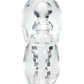 ZOLO Gripz Spinner Stroker - Transparent
