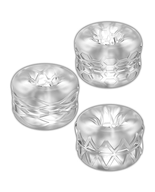 ZOLO Bumperz Squeezable Stroker Set – Transparent
