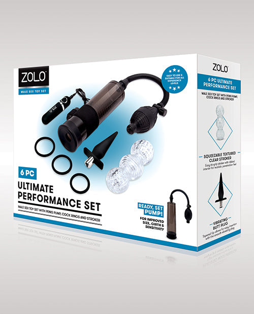 ZOLO Juego definitivo de 6 piezas de alto rendimiento - Negro