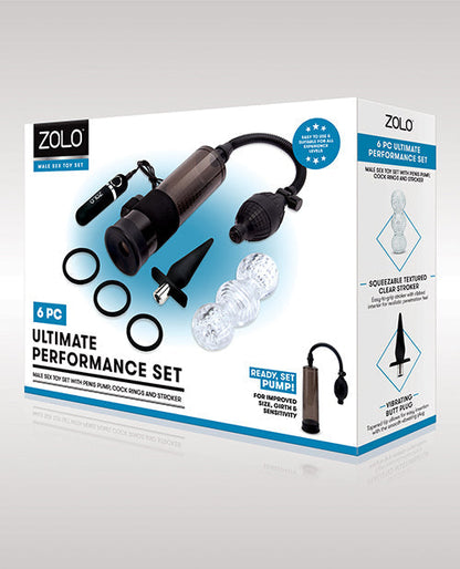 ZOLO Juego definitivo de 6 piezas de alto rendimiento - Negro