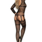 Crochet Suspender Bodystocking