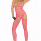 Neon Pink Shredded Bodystocking