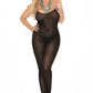 Plus Size Opaque Bodystocking