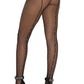 Plus Size Fishnet Pantyhose with Rhinestones